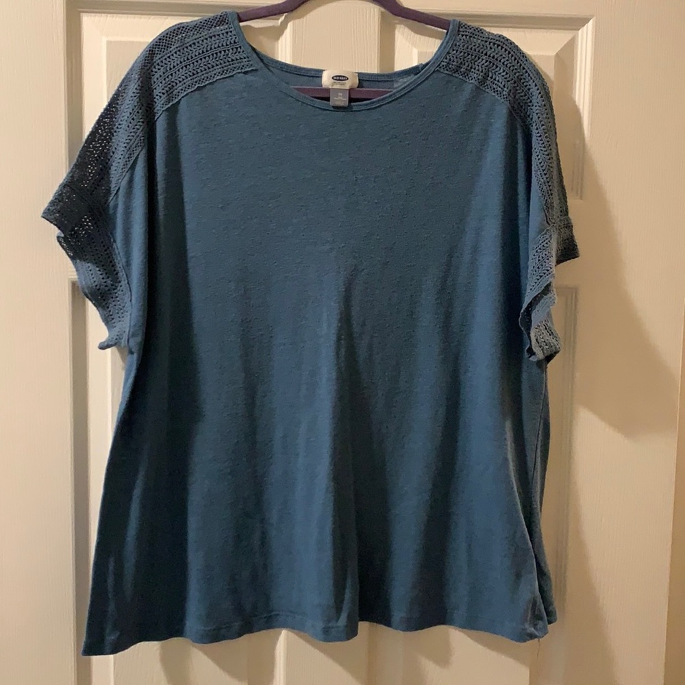 2X Old Navy blue top